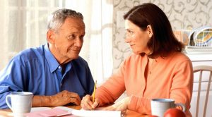 discussion estate planning with parent